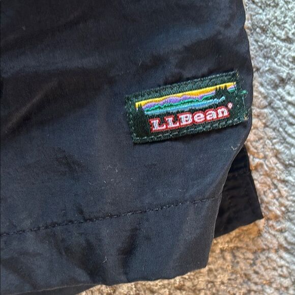 L.L. Bean Black Athletic Shorts with Elastic Waistband - Picture 2 of 10